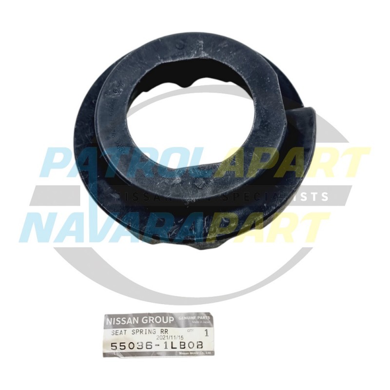 Genuine Nissan Patrol Y62 Rear Lower Spring Seat Rubber