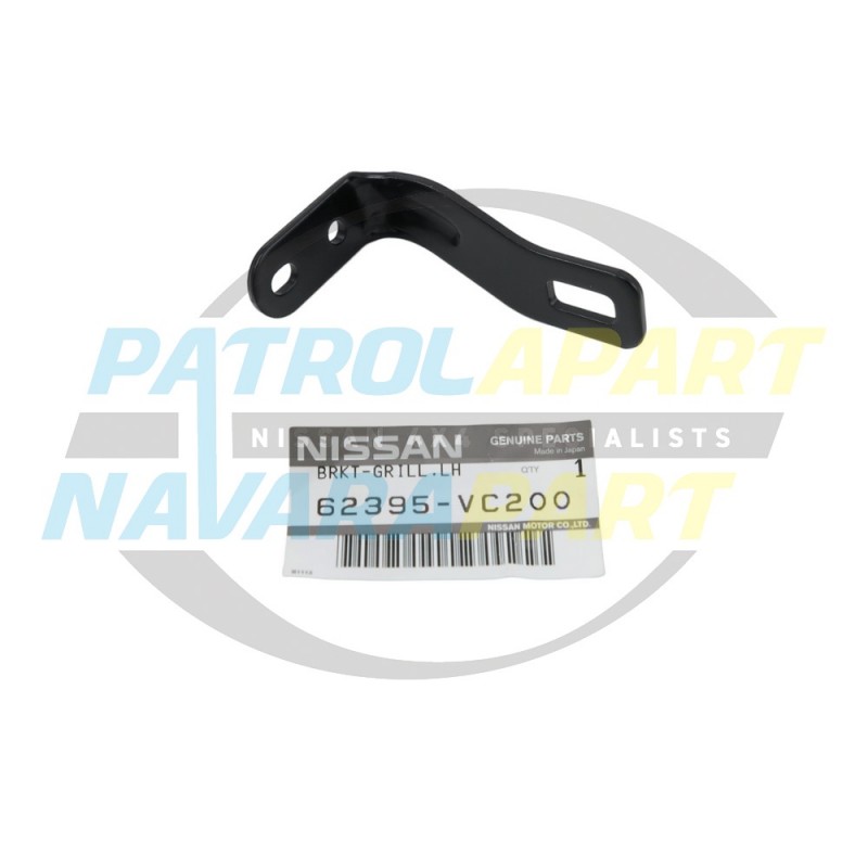 Genuine Nissan Grille lower Mounting Bracket GU3 Left Hand