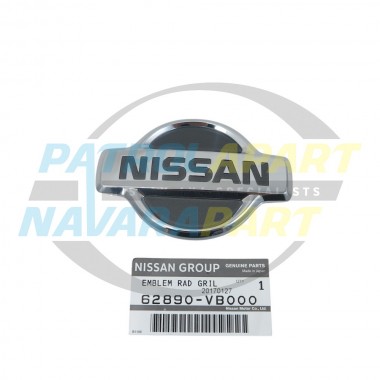 Genuine Nissan Patrol GU Y61 Series 1 & 2 Grille Badge