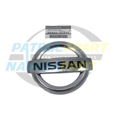 Genuine Nissan Patrol GU Y61 Series 3 Grille Badge