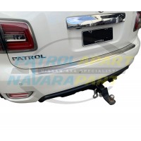 Rear Bumper Scuff Plate Protector for Nissan Patrol Y62 Series 1-4