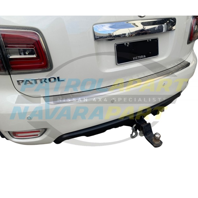 Rear Bumper Scuff Plate Protector for Nissan Patrol Y62 Series 1-4