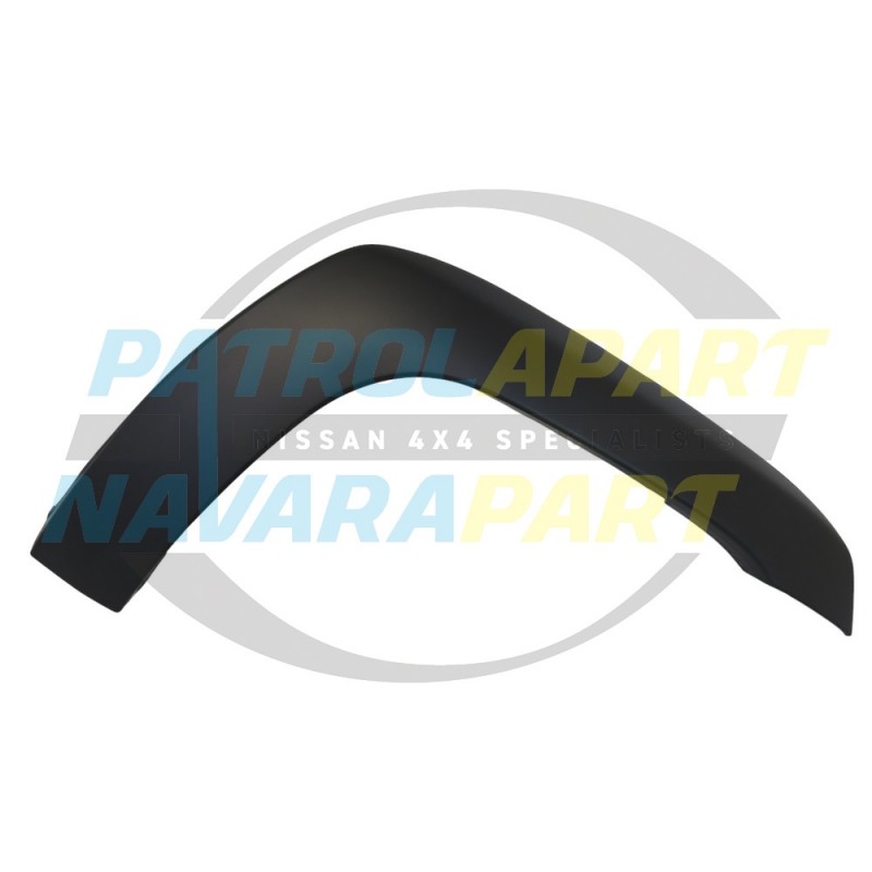 Genuine Nissan Patrol GU4 Drivers RH Front Flare Raw