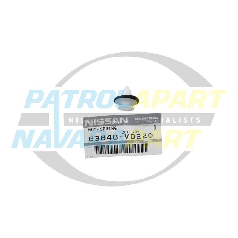 Genuine Nissan Patrol GU Series 4 Door Flare Clip