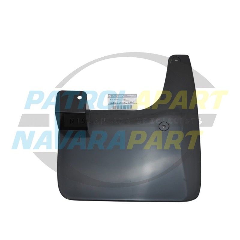 Genuine Nissan Mudflap Suit GU Patrol Series 4 RH Front