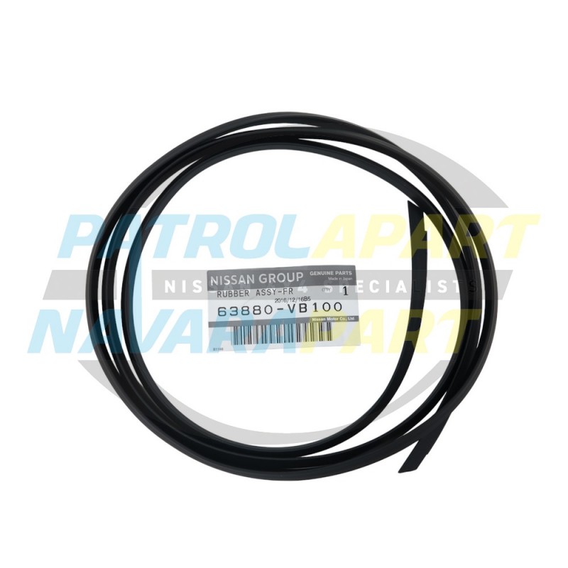 Genuine Nissan GU Patrol 1-3 Left OR Right Front Flare Seal Black