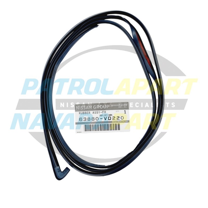 Genuine Nissan Patrol Y61 GU Series 4 RH Front Flare Seal BLUE B31