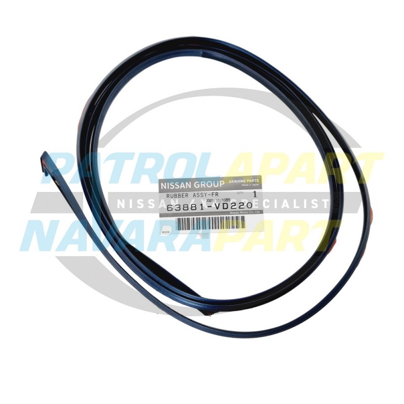 Genuine Nissan Patrol Y61 GU Series 4 LH Front Flare Seal BLUE B31