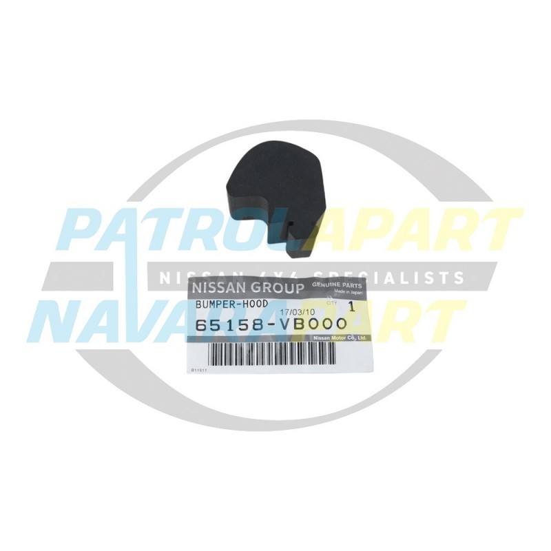 Genuine Nissan Patrol GU Y61 Series 1-3 Bonnet Middle Rubber Stopper