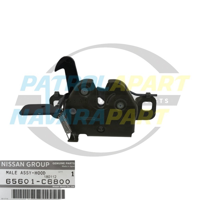 Genuine Nissan Patrol GQ Y60 Bonnet Catch Assy