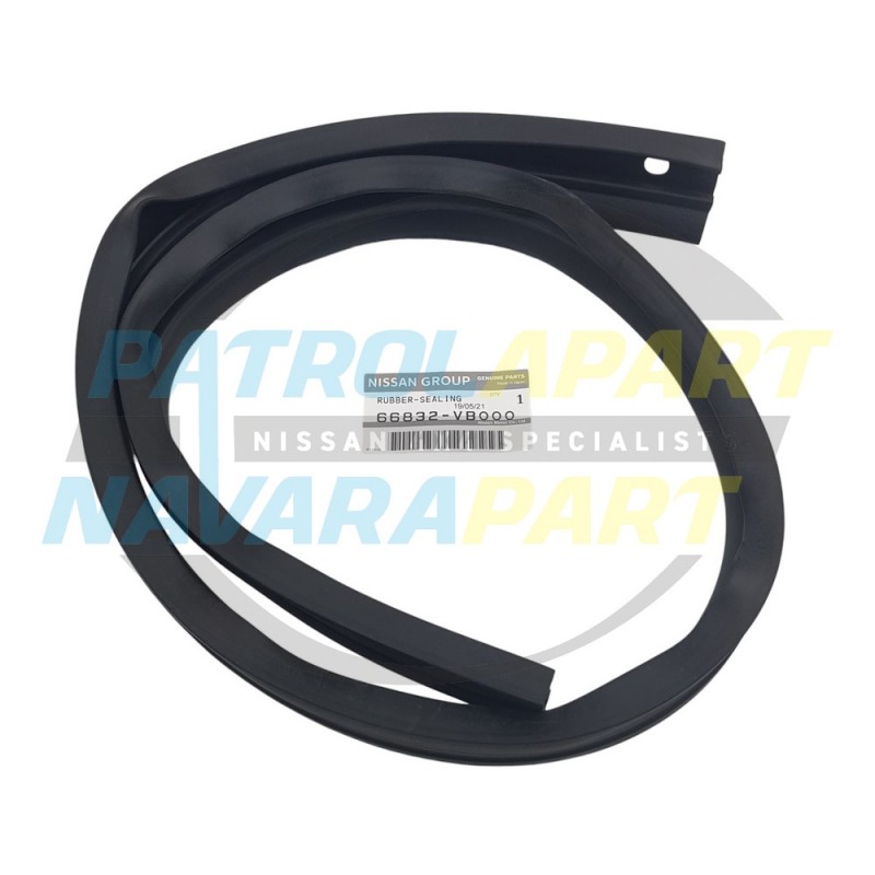 Genuine Nissan Patrol GU Y61 Rubber Seal Under Scuttle Panel