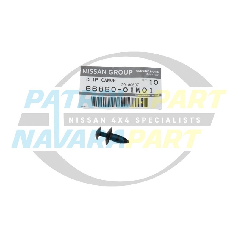 Genuine Nissan Patrol GQ Y60 Plenum Seal Push / Screw in Clip