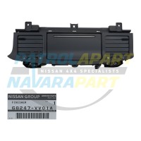 Genuine Nissan Patrol GU Dashboard Centre Fascia Pocket w/ Vents