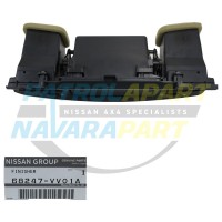 Genuine Nissan Patrol GU Dashboard Centre Fascia Pocket w/ Vents