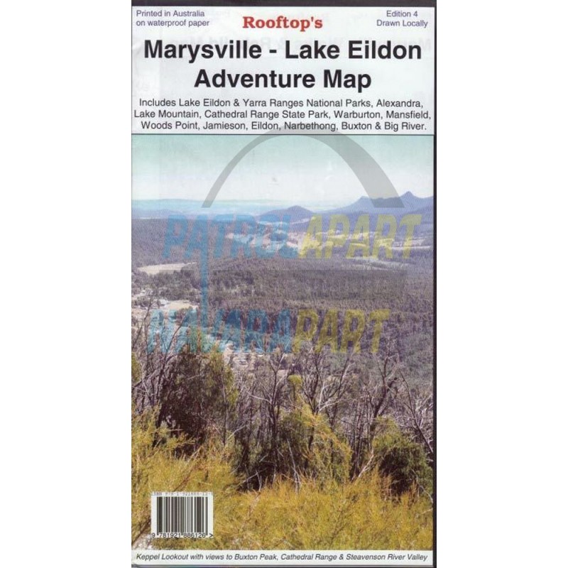 Marysville - Lake Eildon Rooftop Adventure Map