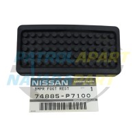 Genuine Nissan Foot Rest Rubber Pedal Pad - Patrol GQ Y60