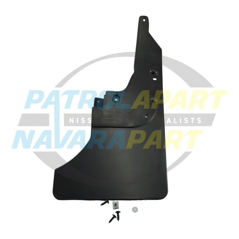 Genuine Nissan Patrol GU Genuine LHR Mudflap