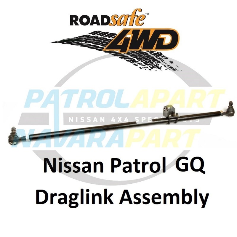 Draglink Steering Arm Heavy Duty Adjustable Suits Nissan Patrol GQ Y60