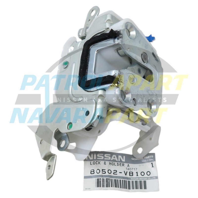 Genuine Nissan Patrol GU Y61 RHF Drivers Door Lock Mechanism