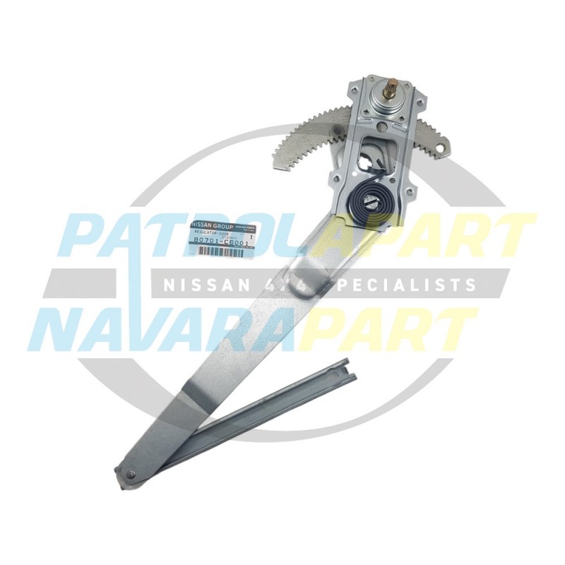 Genuine Nissan Patrol GQ LH Front Left 1/4 Vent Window Regulator