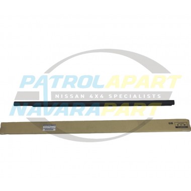 Genuine Nissan LHF Weatherstrip / Belt Mould - Nissan Patrol GU Y61