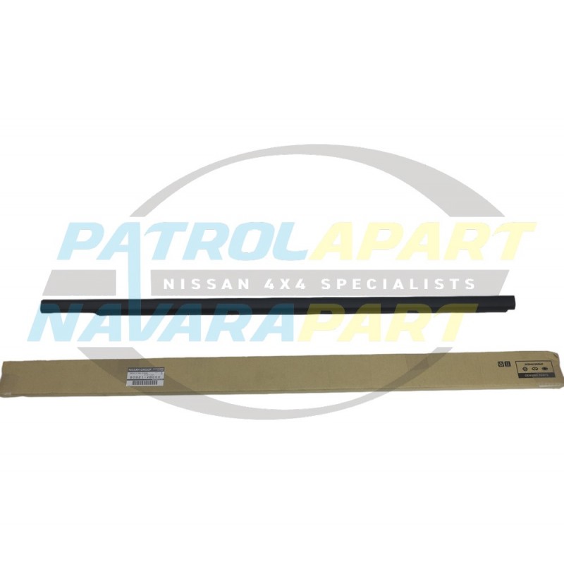 Genuine Nissan Patrol GU Y61 LHF Weatherstrip / Belt Mould