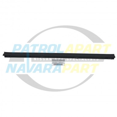 Genuine Nissan Weatherstrip RH OR LH Front Outer with 1/4 Window - Nissan Patrol GQ
