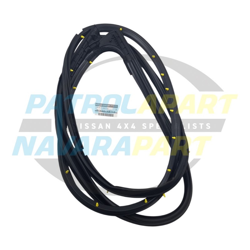 Genuine Nissan Patrol GU Rubber Door Seal on Door RHF Right Front