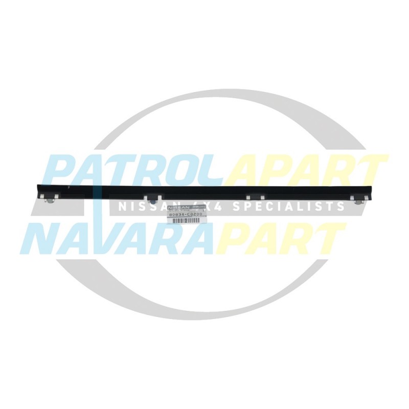 Genuine Nissan Patrol Weatherstrip GQ RHF Inner with 1/4 Window