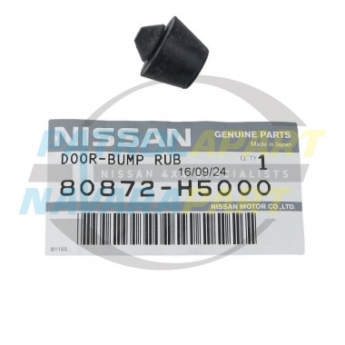 Genuine Nissan Rubber Front Door Stopper - Nissan Patrol Y60 GQ