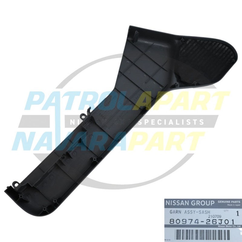 Genuine Nissan Patrol Y60 GQ Drivers RHF Door Trim Speaker Housing