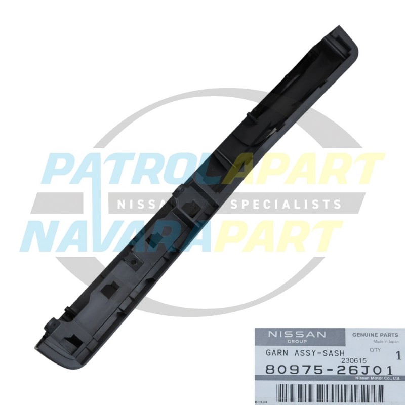 Genuine Nissan Patrol Y60 GQ Passenger LHF Door Trim Speaker Housing