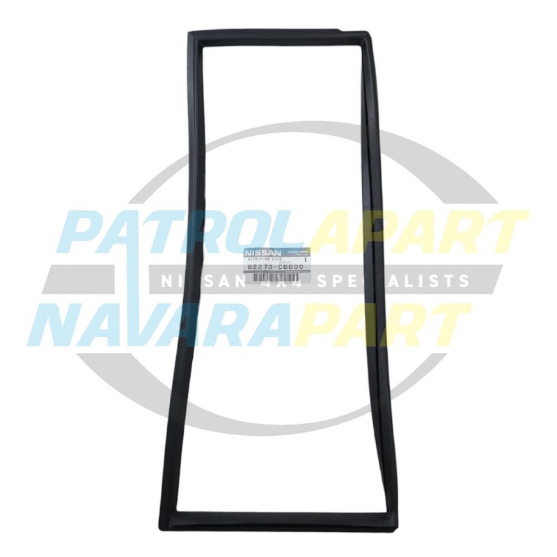 Genuine Nissan Patrol Window Rubber Suit GQ LHR 1/4 Window