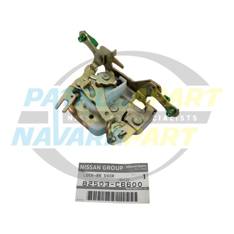 Genuine Nissan Patrol GQ Y60 Left Hand Rear Passenger Door Lock Mechanism