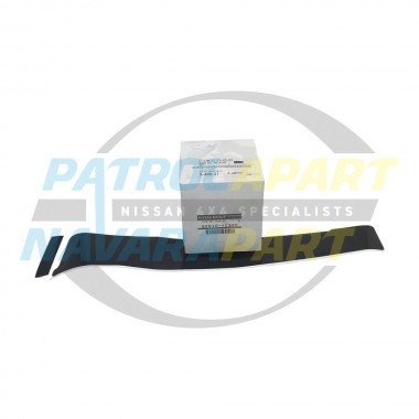 Genuine Nissan Patrol GU Y61 Right Hand Rear Door Front Decal Stickers