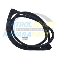 Genuine Nissan Rubber RHR Right Rear Door Seal - Patrol GU