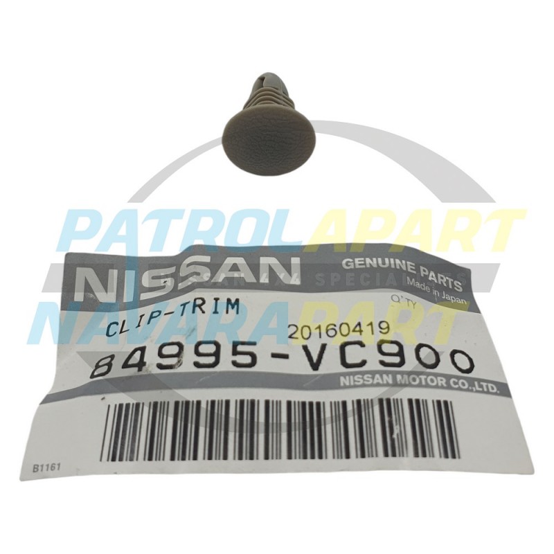 Genuine Nissan Patrol GU Y61 Rear Cargo Area Side Trim Clip