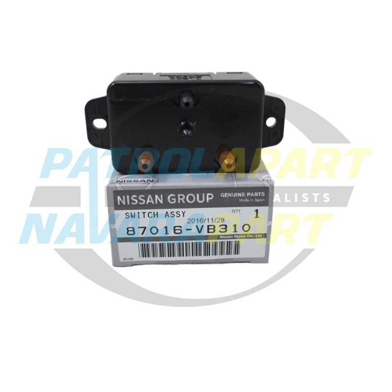 Genuine Nissan GU Y61 Patrol Right Hand Electric Seat Switch