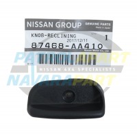 Genuine Nissan Patrol BENCH Seat Recliner Knob Handle Y61 GU LH