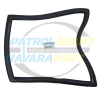 Genuine Nissan Window Rubber LHS Small Barn Door - Nissan Patrol GQ