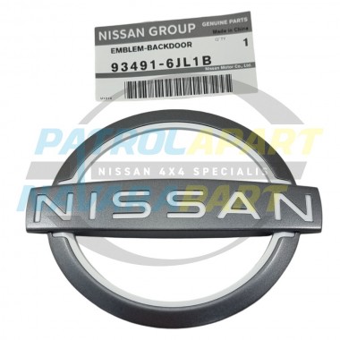 Genuine Tailgate Emblem Nissan Patrol Y62 MY22 Update