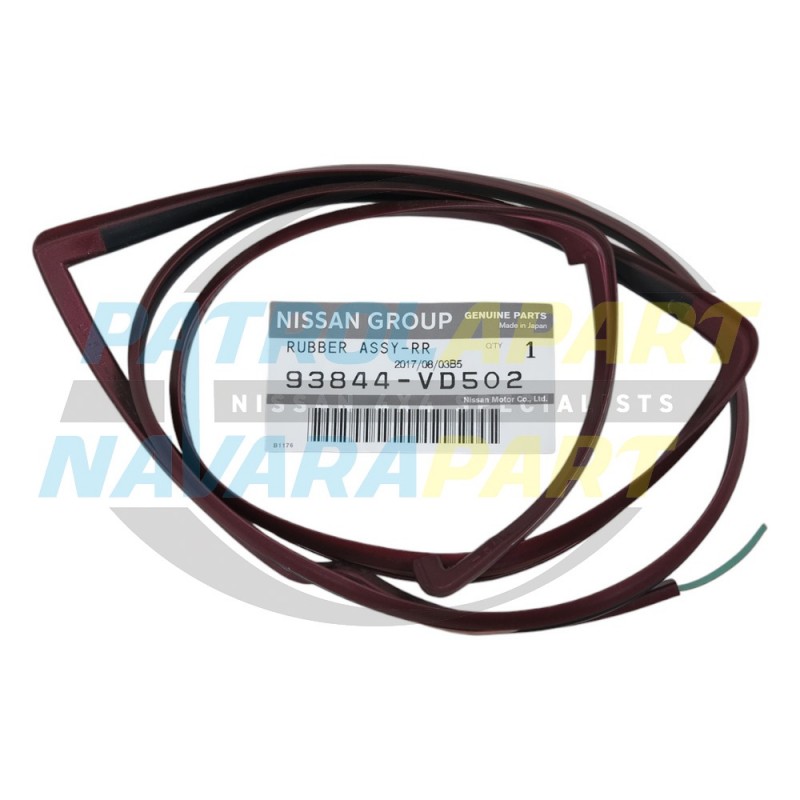 Genuine Nissan Patrol GU4 Right Rear 1/4 Flare Seal AX5 Purple