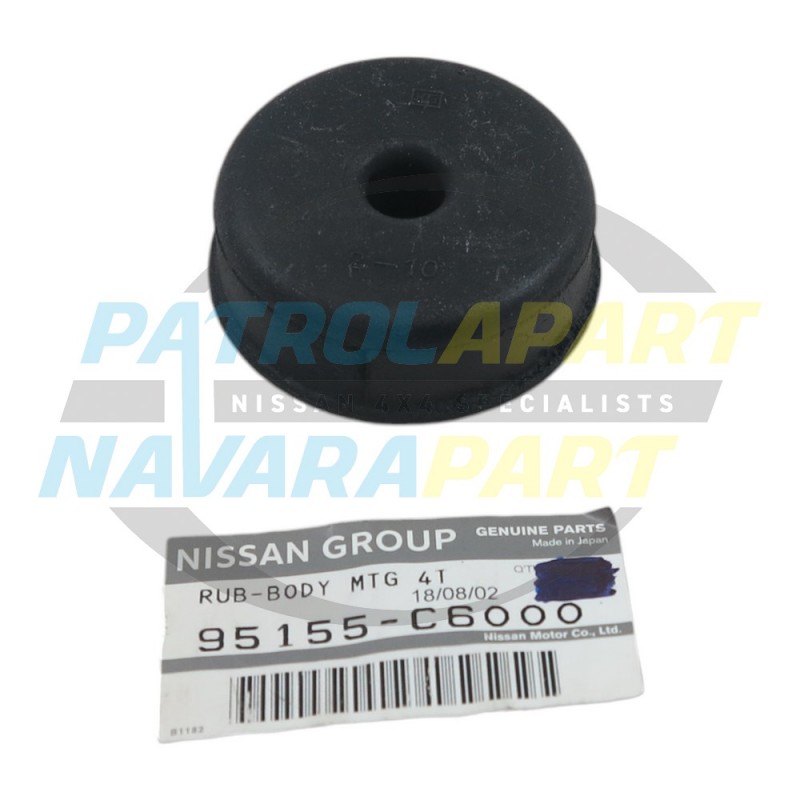 Genuine Nissan Patrol GQ GU Rear Chassis Crossmember Rubber Mount