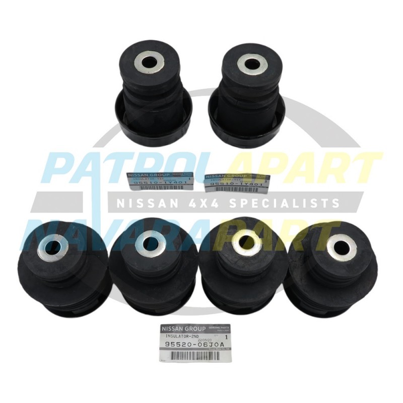 Nissan Patrol Genuine Body Mounts Set GU Y61 Ute