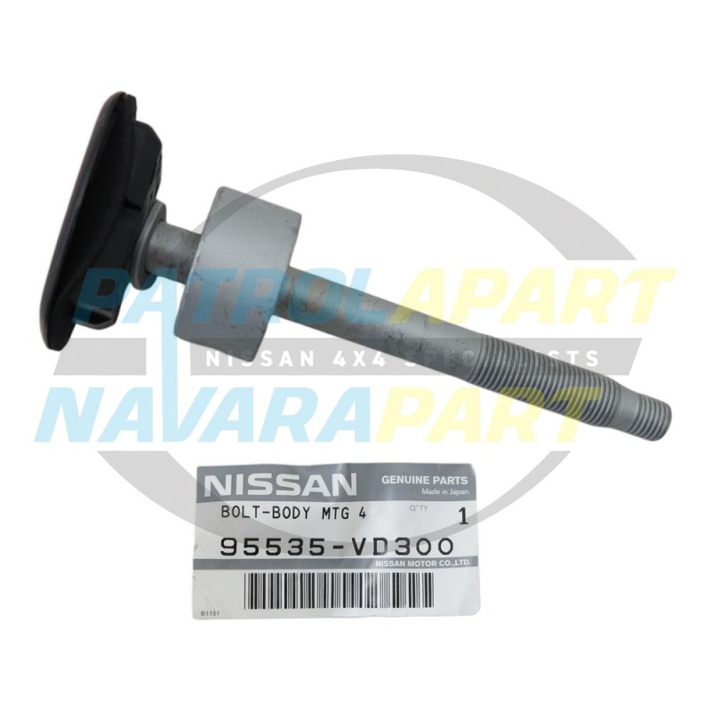 Genuine Nissan Patrol BodyMount Bolt GU Row 3