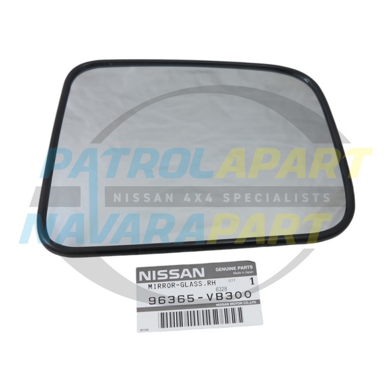 Genuine Nissan Patrol GU Series 4 After 08-2013 RH Mirror Glass