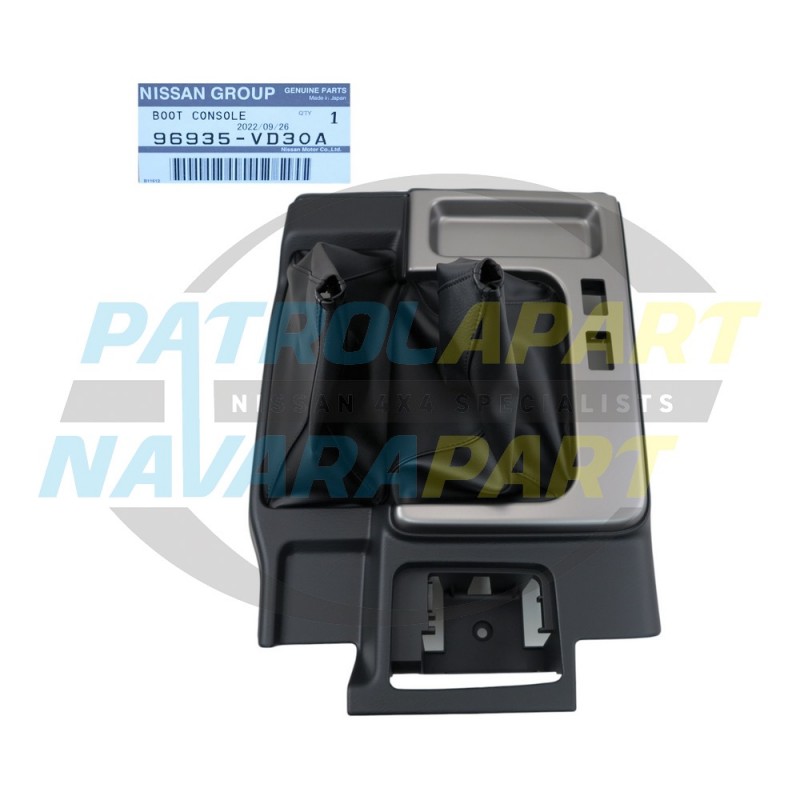 Genuine Nissan Patrol GU ST Series 4 Manual Shifter Surround