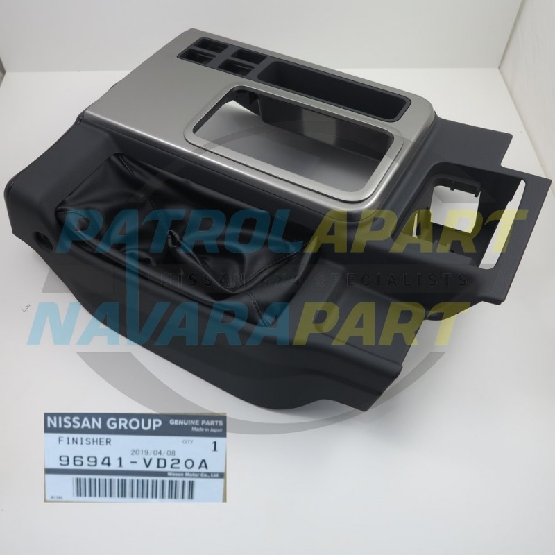 Genuine Nissan Patrol GU ST Series 4 RE5 TB48 Auto Shifter Surround