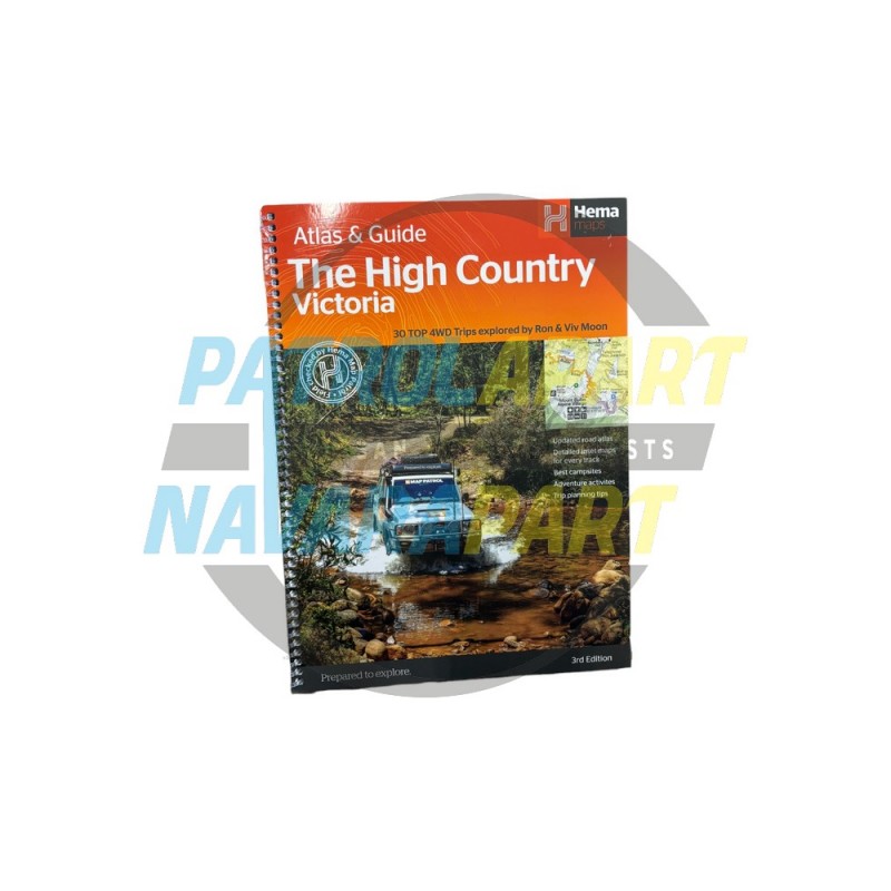 Hema Victorian High Country Atlas & Guide NEW 3rd Edition