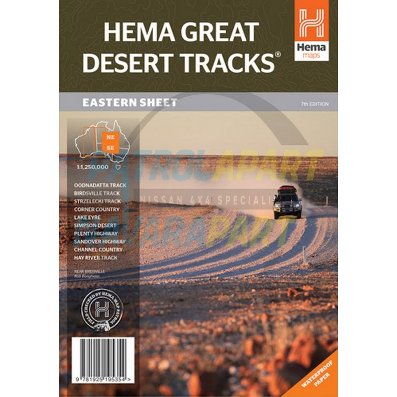 Great Desert Hema Map - Eastern Sheet